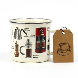 Coffee Enamel Mug