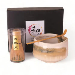 Matcha Bowl 21oz Set with Whisk and Tea Spoon
