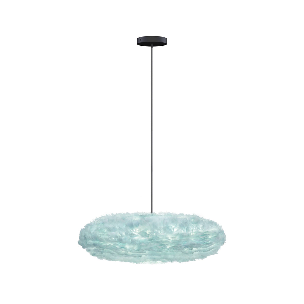 Eos Esther Medium Hardwired Pendant in Light Blue