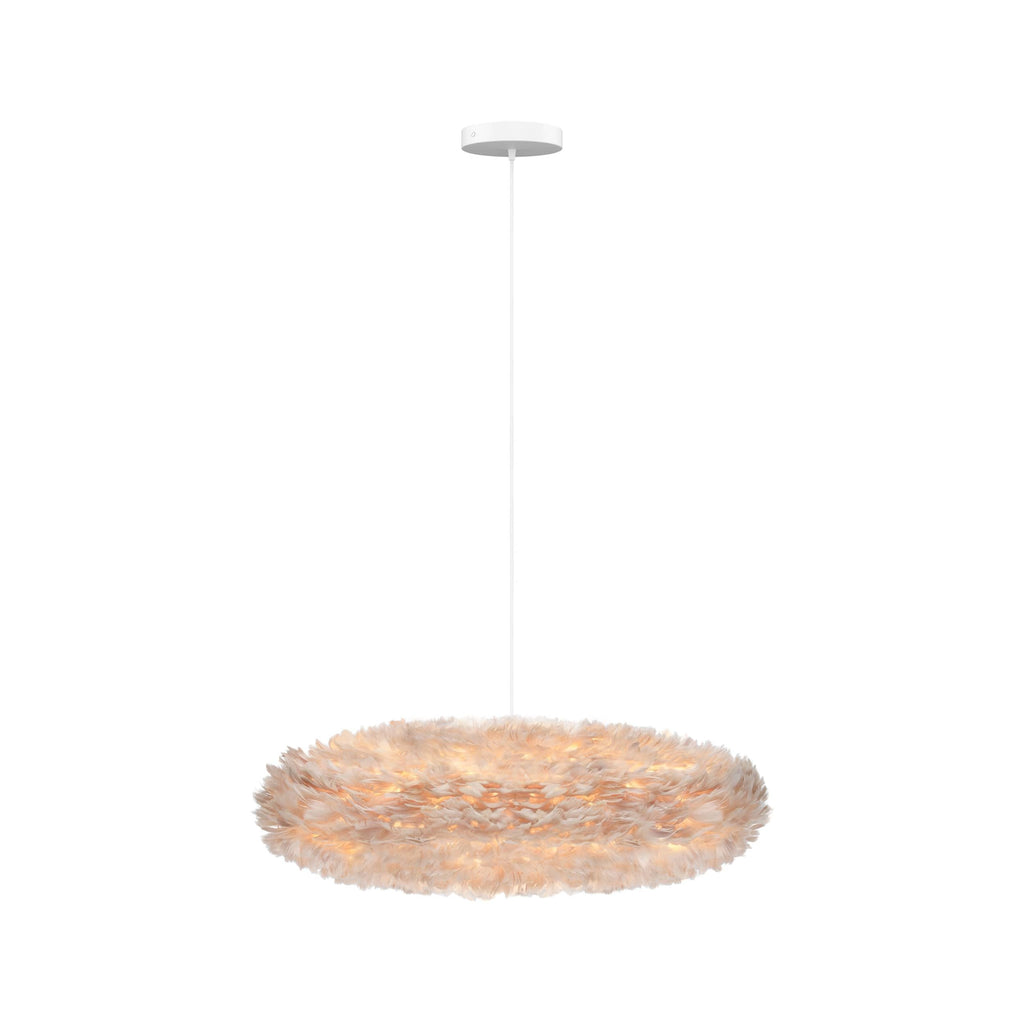 Eos Esther Large Hardwired Pendant in Light Brown