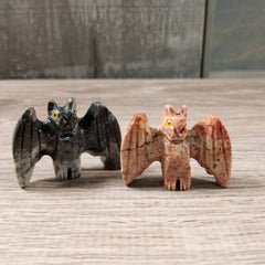 Soapstone Animals: Bat