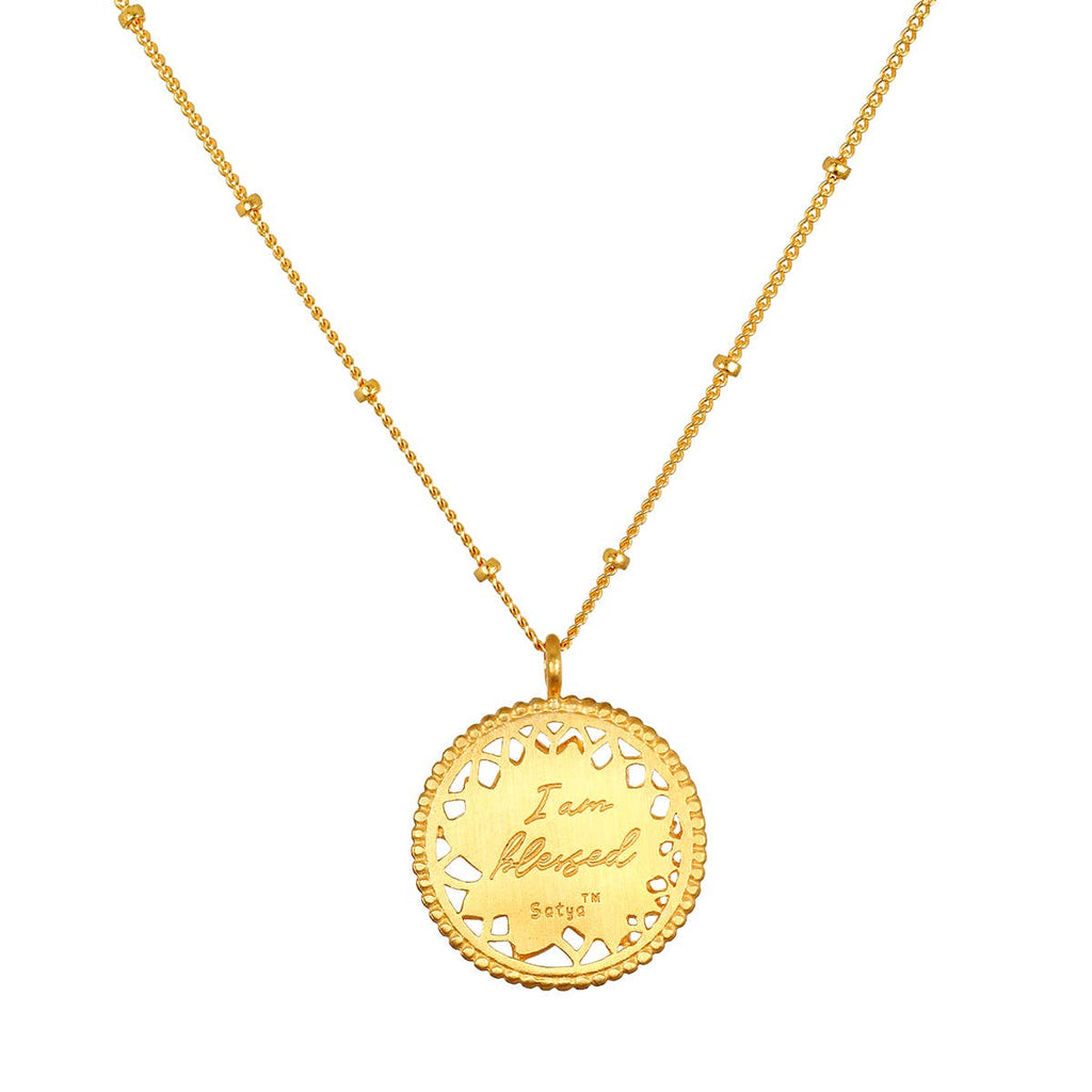 Blessed Beginnings Lotus Necklace