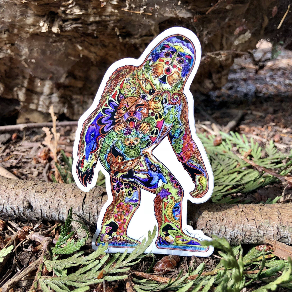 Sasquatch Sticker