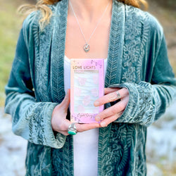 Love Lights ~ Crystal String Lights ~ Rose Quartz