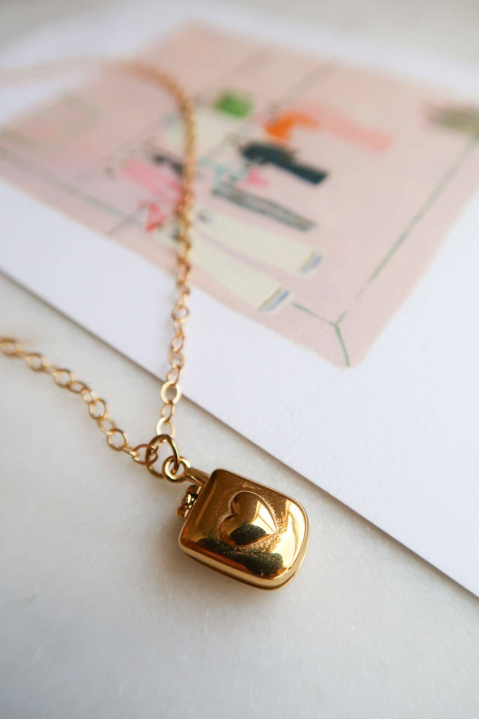 Call Me Maybe Flip Phone Necklace