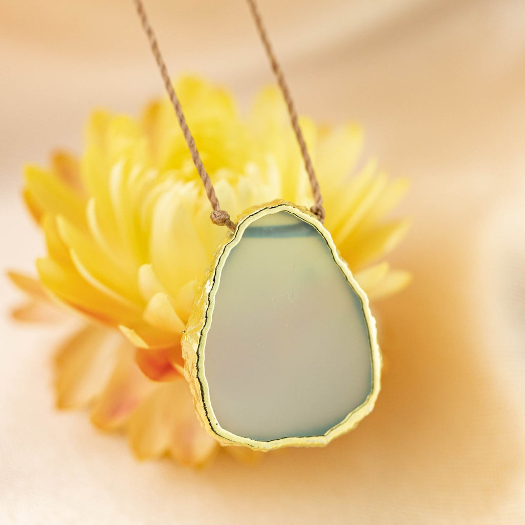 Aqua Chalcedony Alchemy Necklace for Be the Light