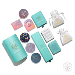 BREATHE. and Cycle Breaker - Mindfulness Breathing Necklaces: Golden BREATHE.