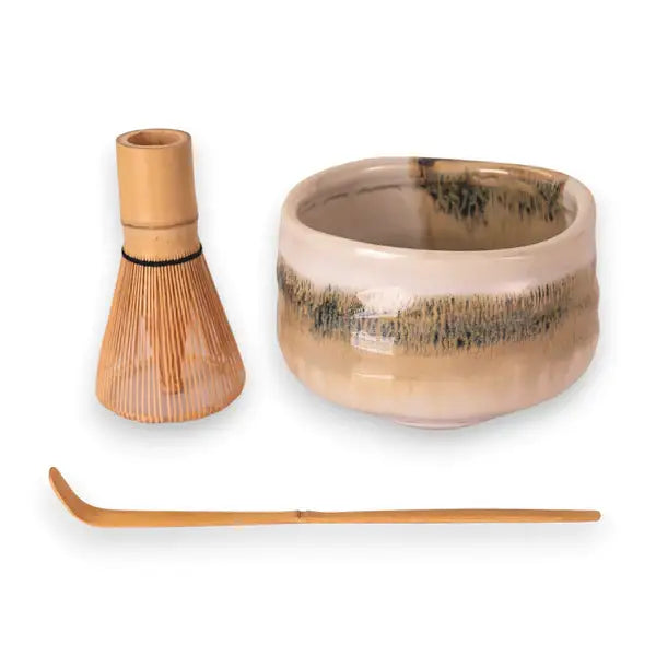 Matcha Bowl 21oz Set with Whisk and Tea Spoon