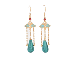 Enamel Wings Earrings