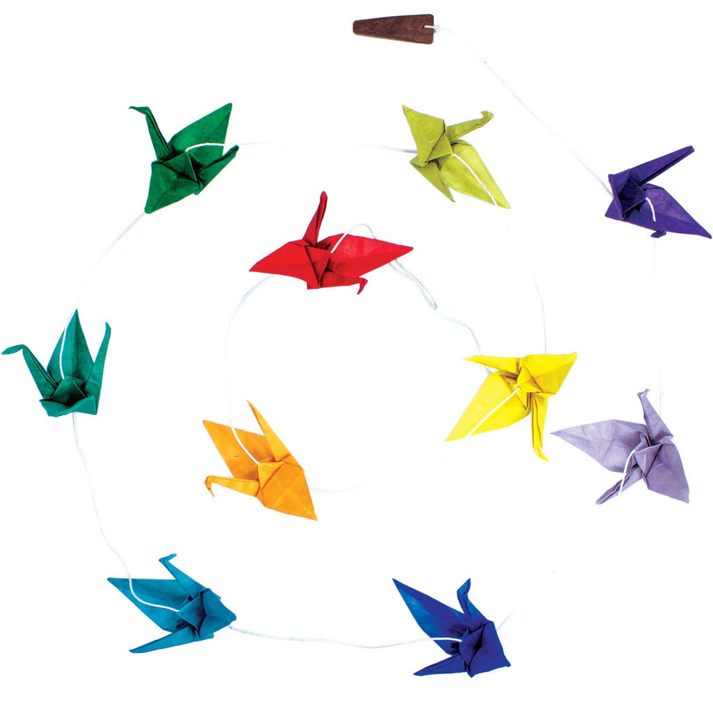 Origami Cranes Garland