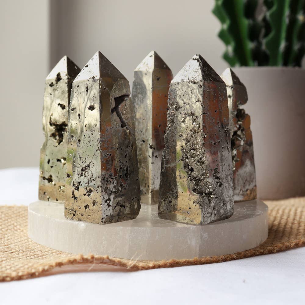 Pyrite Tower Mini | Pyrite from Peru