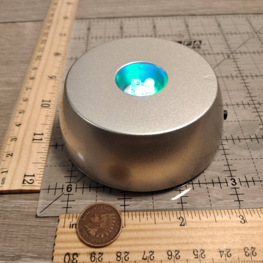 Light Stand 3 Color LED: Silver Color Changing