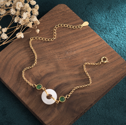 Classic Asian Style Jade Bracelet