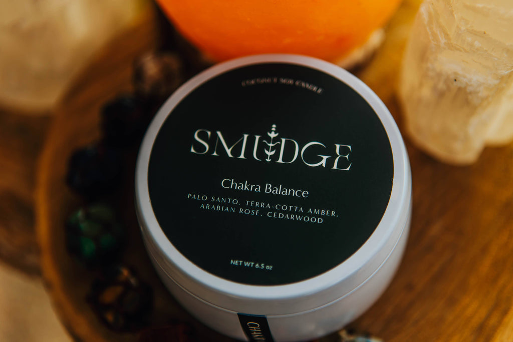 Chakra Balance 6.5oz Wooden Wick Candle