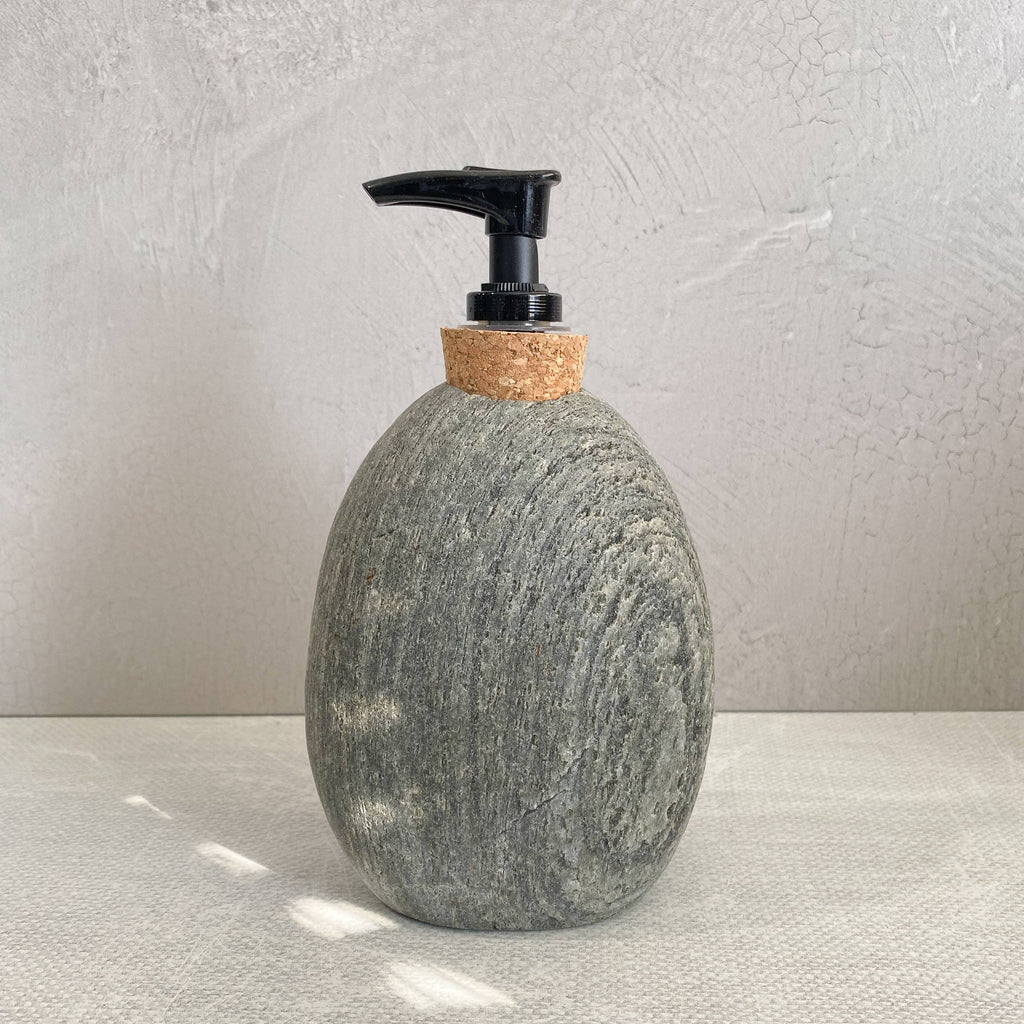 Stone Soap/Lotion Dispenser