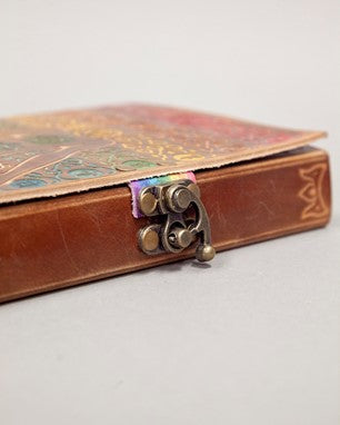 7 Chakra Leather Journal
