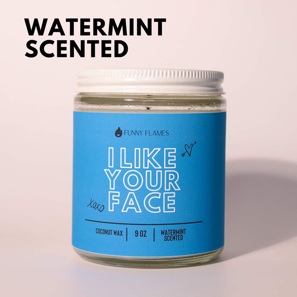 I Like Your Face - Funny Couple Candle Gift