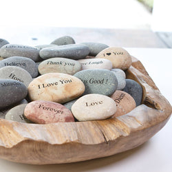Miracle Stones - Mini Regular Stones with Words & Phrases: Love