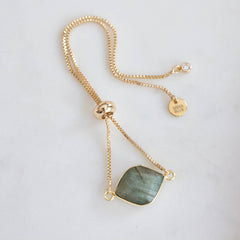 Labradorite Adjustable Bracelet 