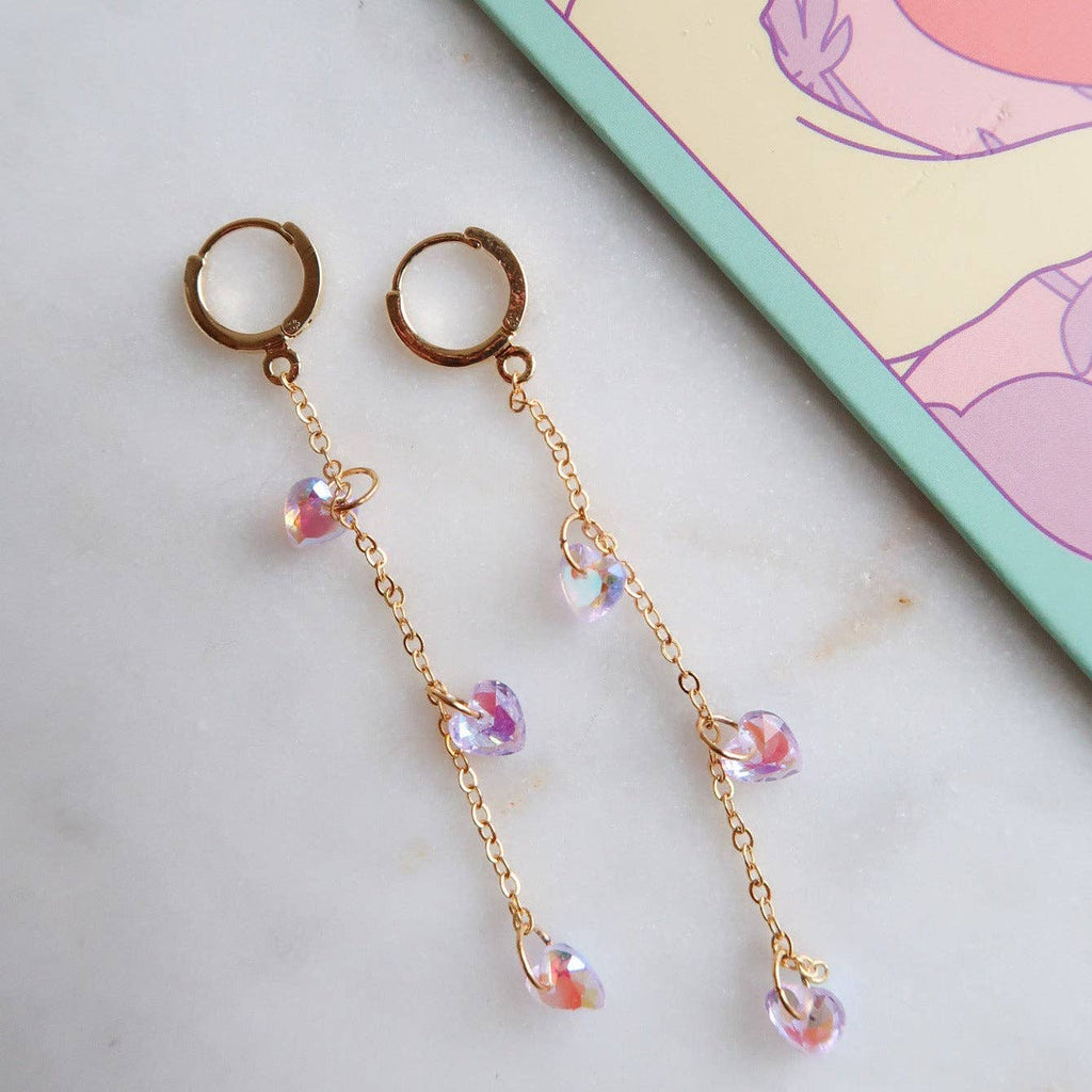 Chain of Hearts Earrings