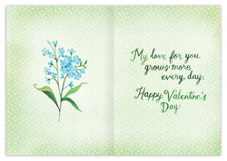 Love Grows Valentine's Day Card