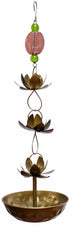The Three Lotus With Bowl/Beads