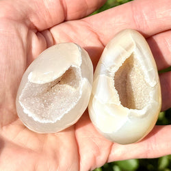 Druzy Agate Eggs