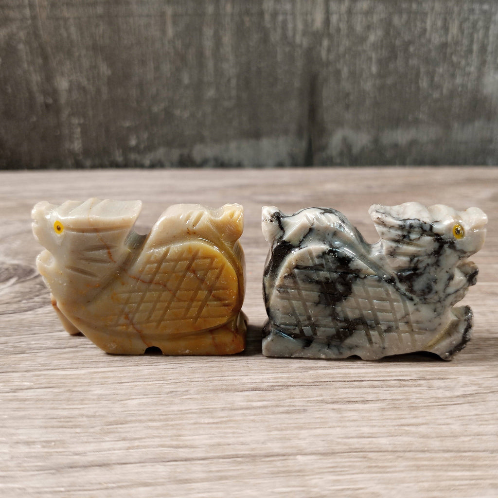 Soapstone Animals: Dragon