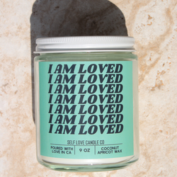 I Am Loved - Self Love Inspirational Candles