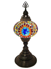 Mosaic Desk Lamp - Multi Color Star