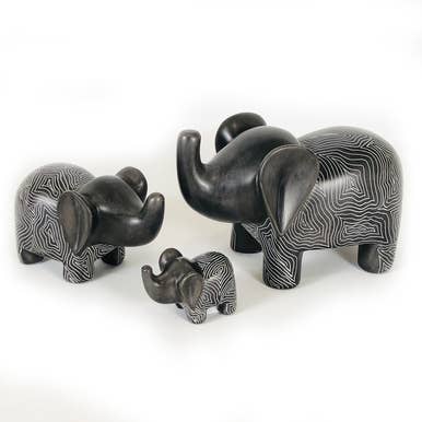Graphic Gray Elephant - Soapstone: 4
