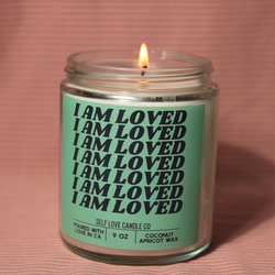 I Am Loved - Self Love Inspirational Candles