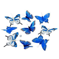 Blue Butterfly Garland - JL325