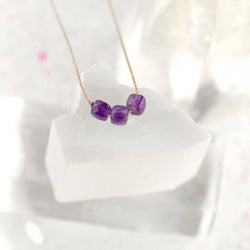 Amethyst February Birthstone Necklace