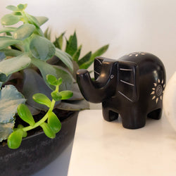 Soapstone Elephants  Medium 2.5