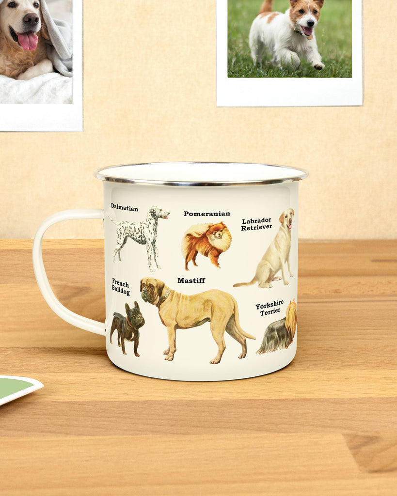 Dogs - Enamel Mug