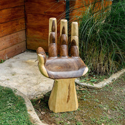 Suarwood Hand Shaped Decorative Chair - Large