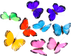 Multi Color Butterfly Garland - 555240