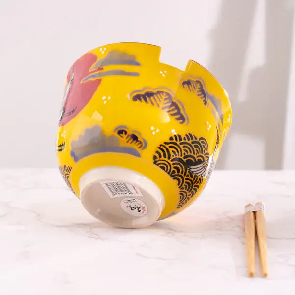 Japanese Crane Design 18oz 5.25