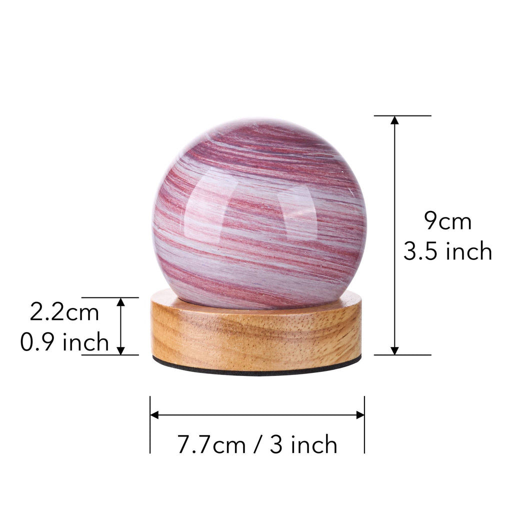 Creative Planet Night Light with USB Cord: Purple