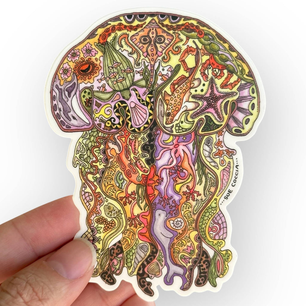 Jellyfish Sticker