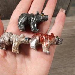 Soapstone Animals: Sitting Dog