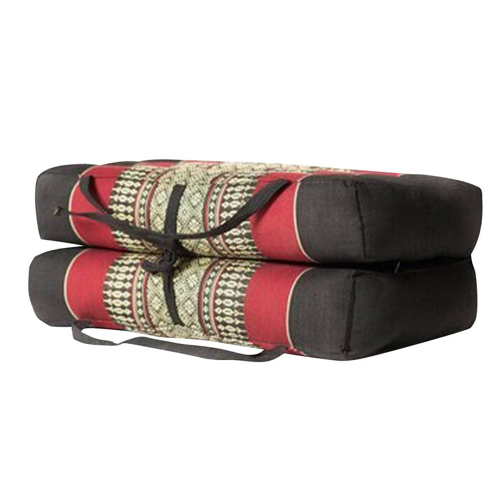 Zafuko Foldable Yoga & Meditation Cushion: Teal/Turquoise / Large