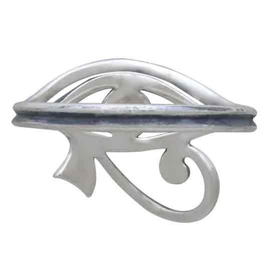 Sterling Silver Eye of Horus Ring: 9