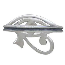 Sterling Silver Eye of Horus Ring: 9