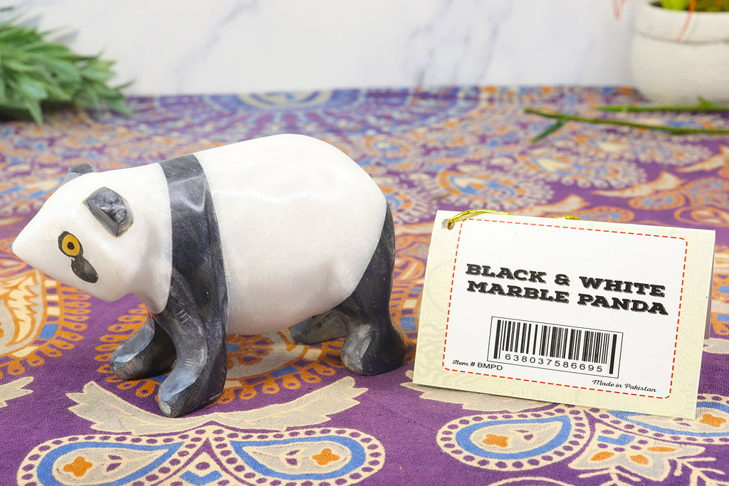 Black & White Marble Panda