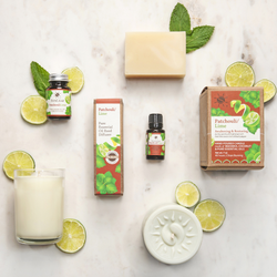 Patchouli Lime Aromatherapy Filled Candle