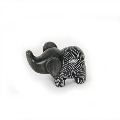 Graphic Gray Elephant - Soapstone: 4