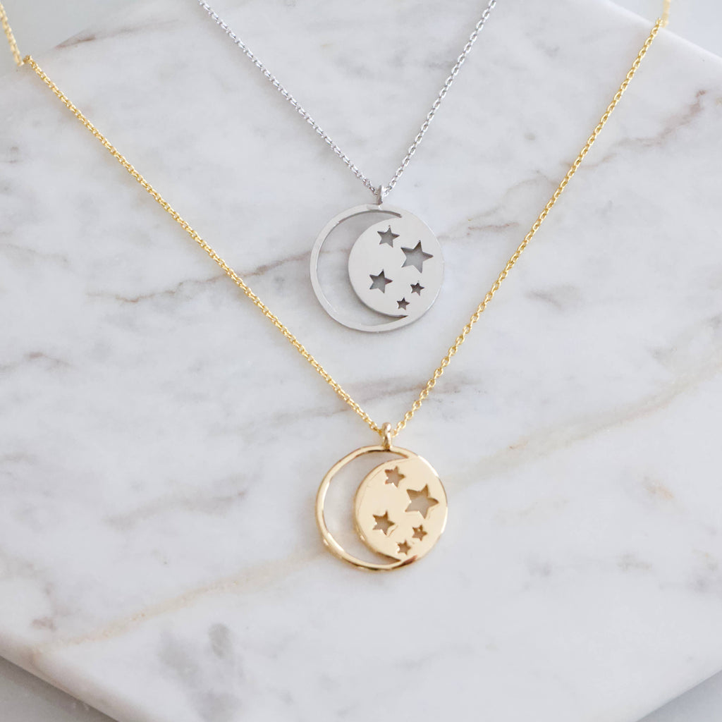 Celestial Necklace: Silver