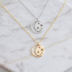 Celestial Necklace: Silver